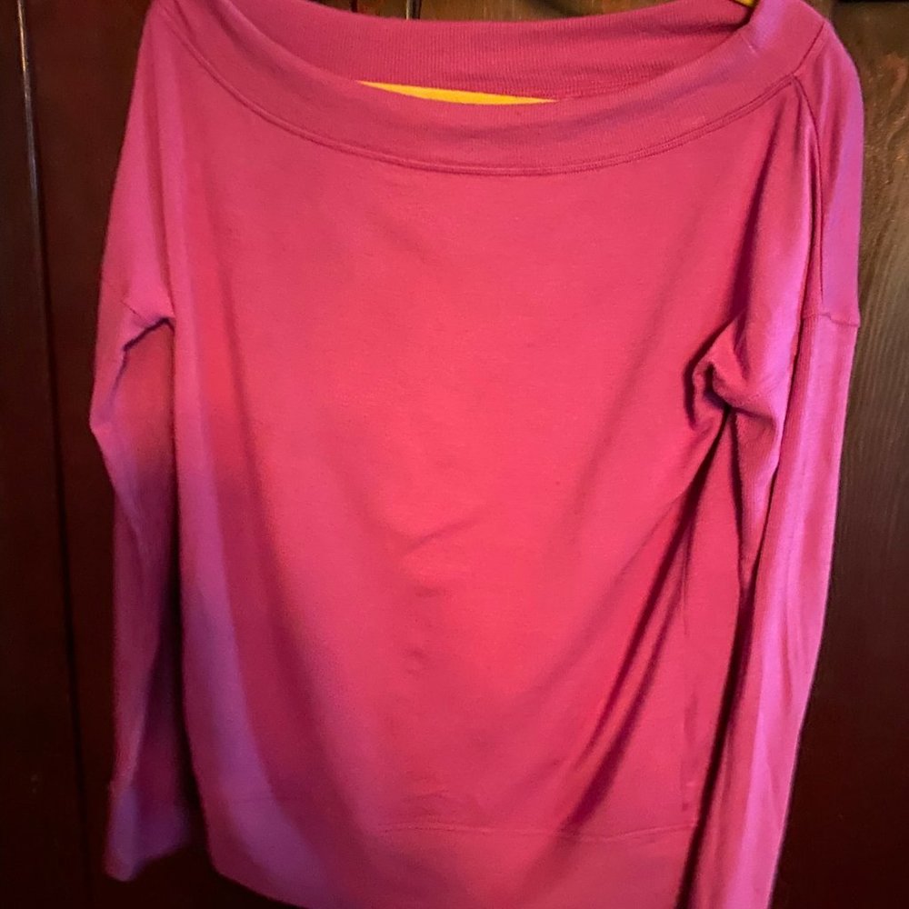Athleta Post Workout Jersey Pullover. - image 1